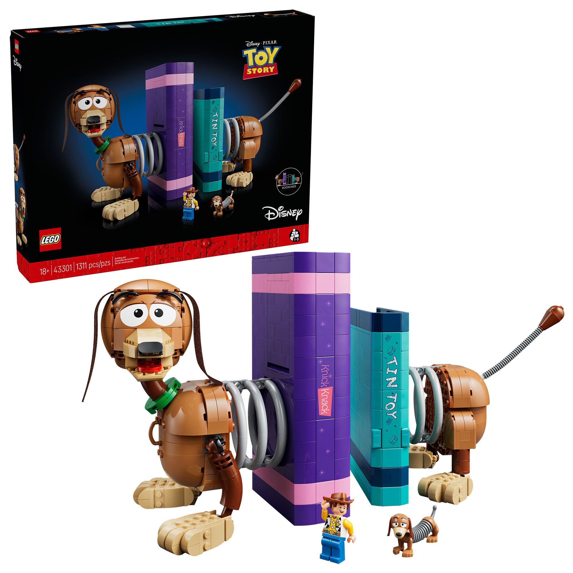 Toy Story: Sujetalibros de Slinky
