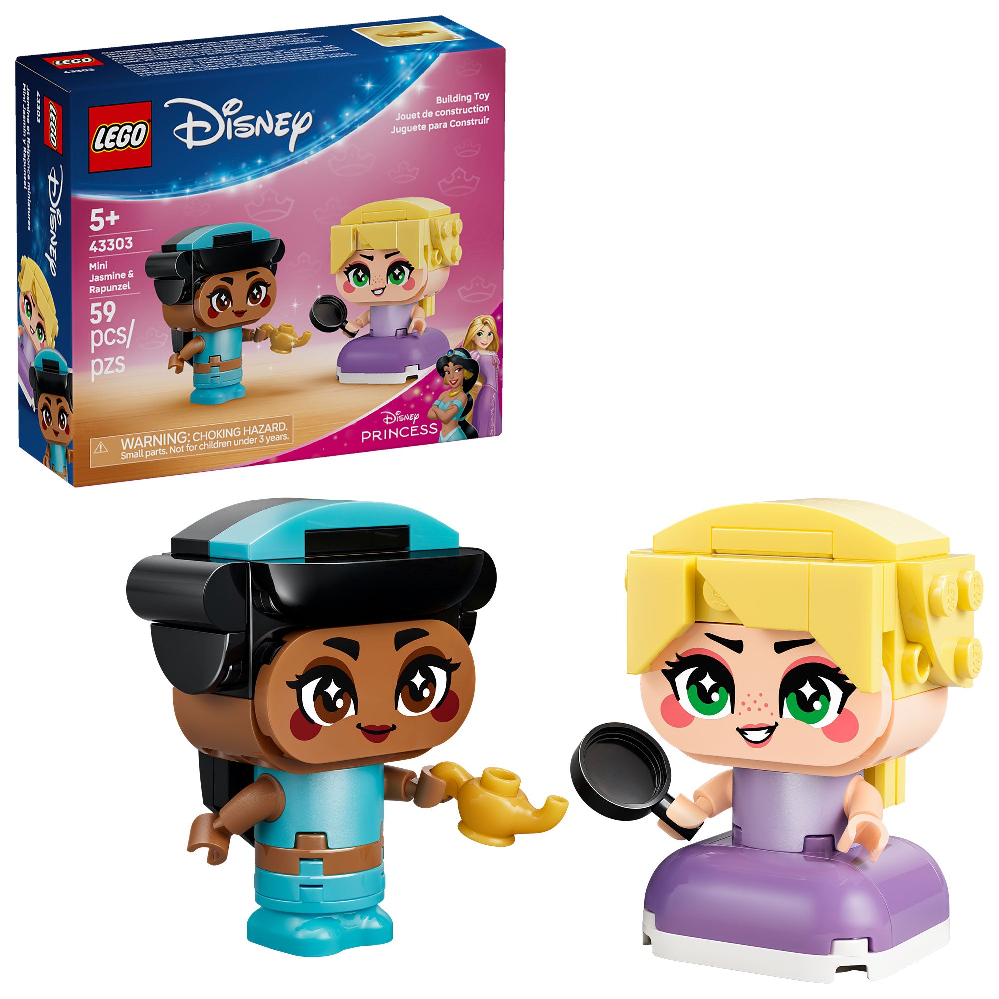 Mini Jasmine y Rapunzel