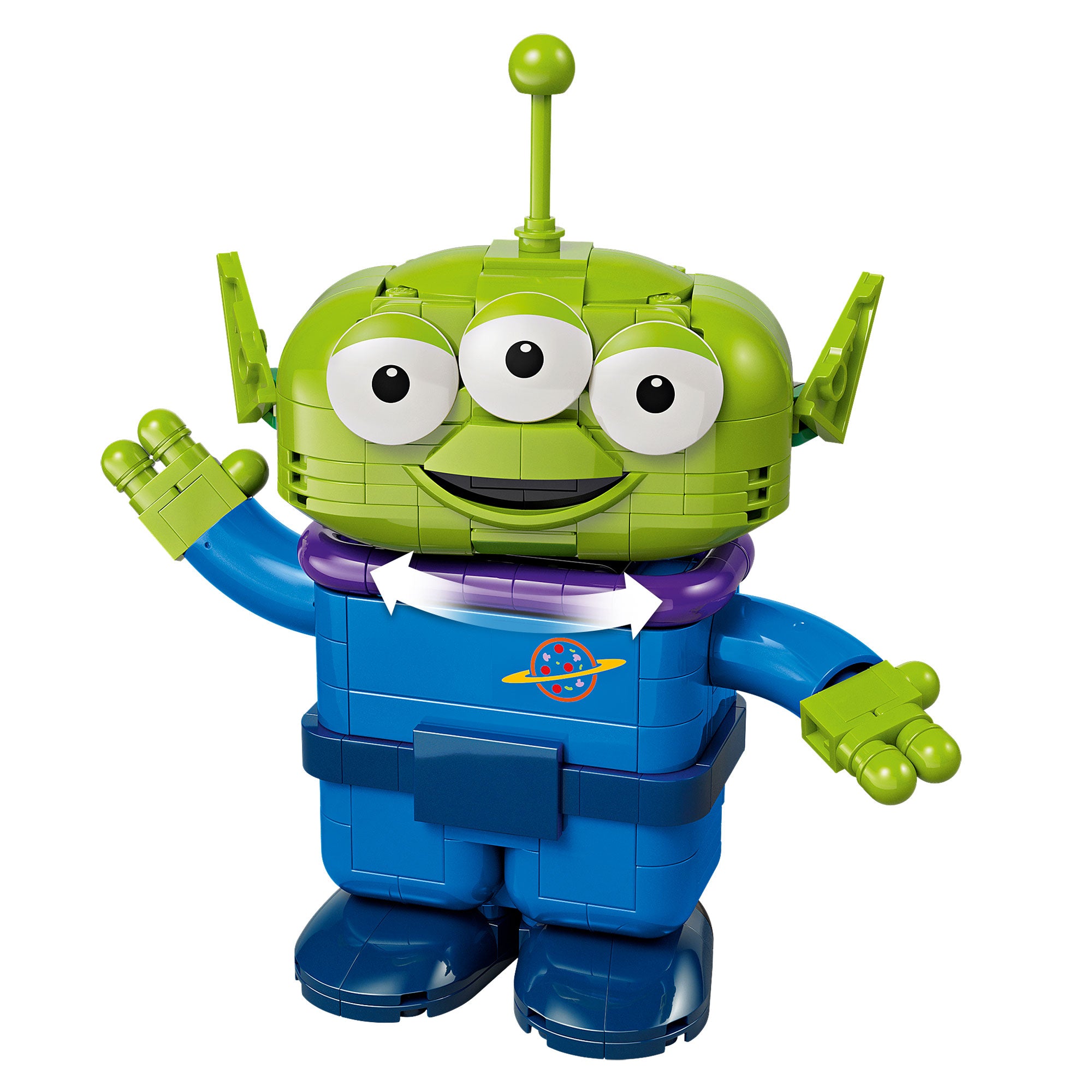 Marcianito con Cohete de Pizza Planet