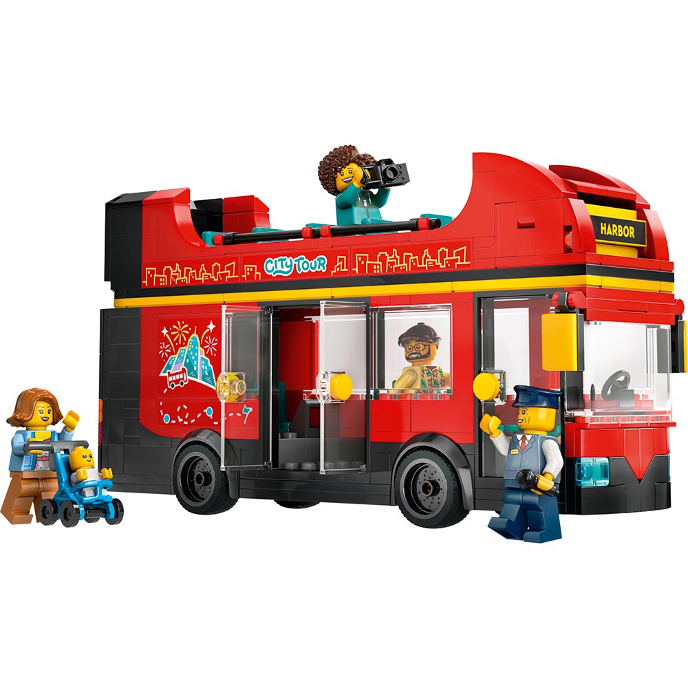 Bus Tur­ístico Rojo de Dos Plantas