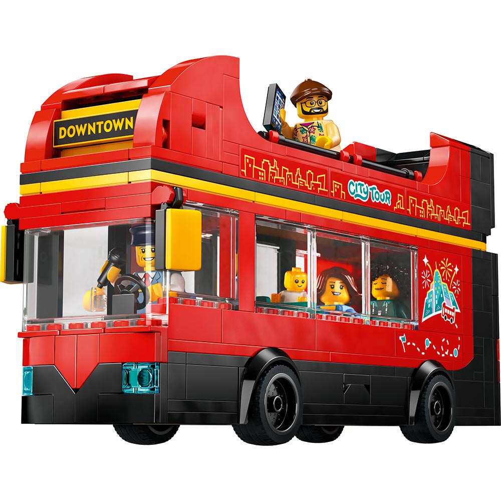 Bus Tur­ístico Rojo de Dos Plantas