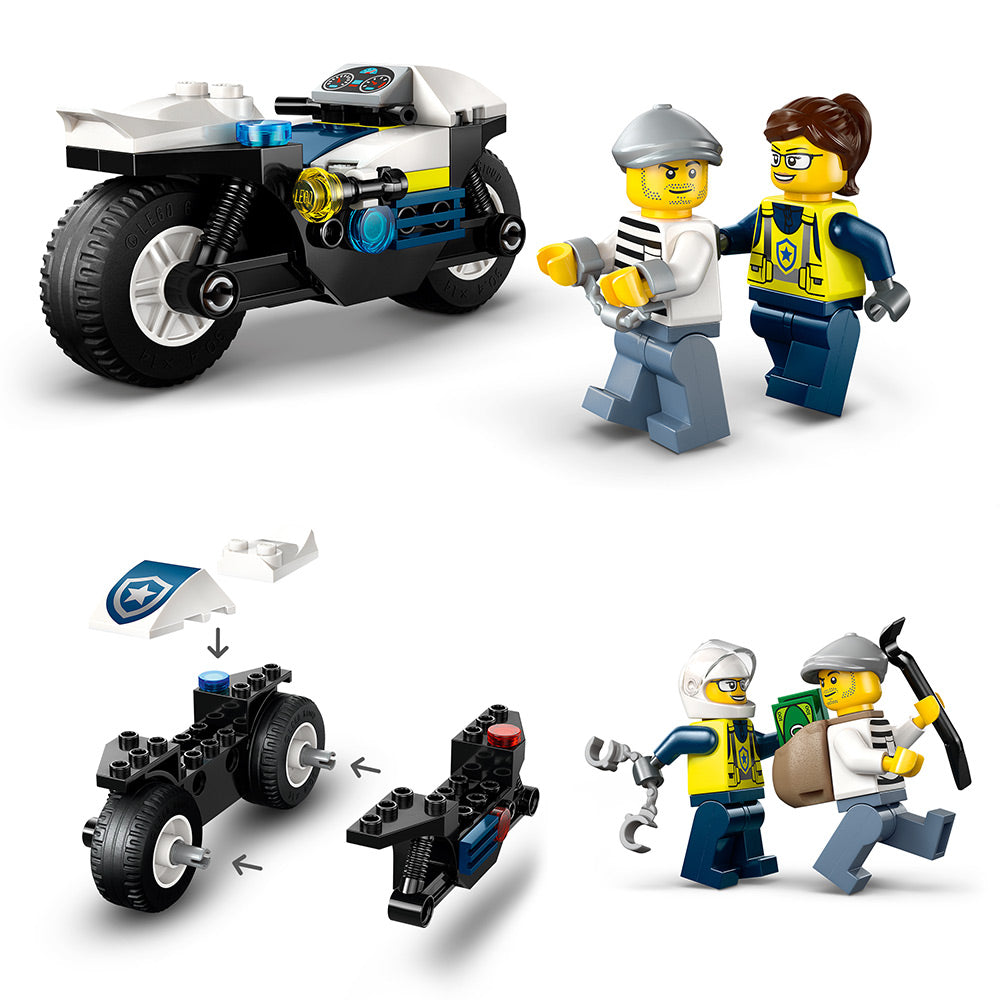 Persecución en Moto de Policía
