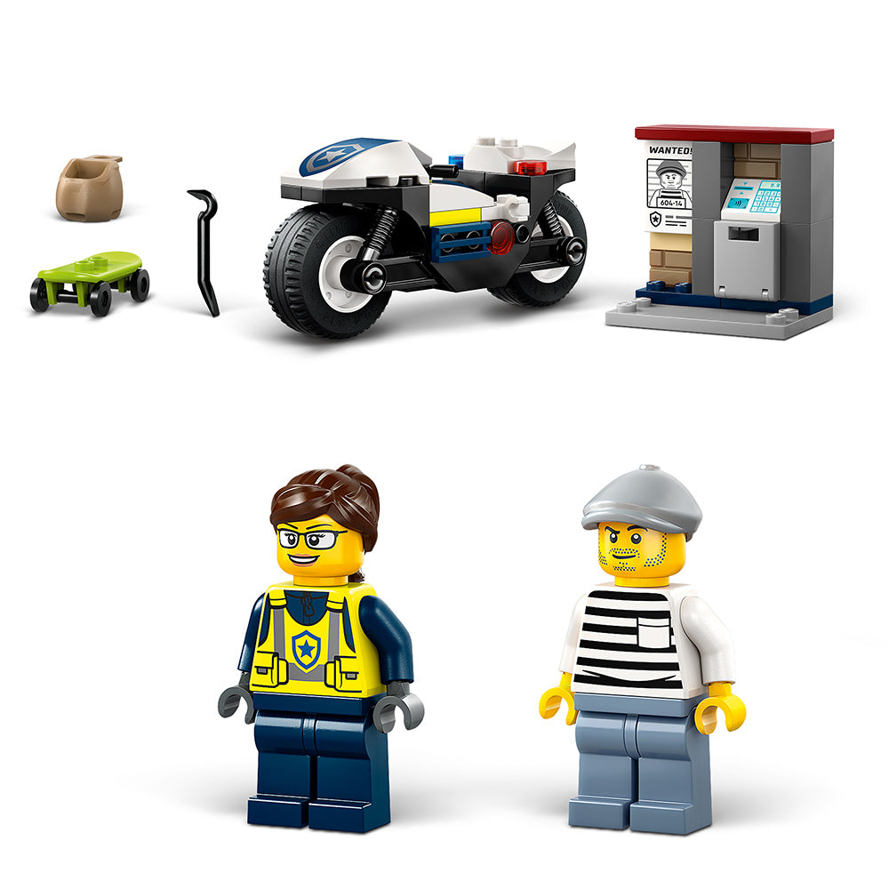 Persecución en Moto de Policía