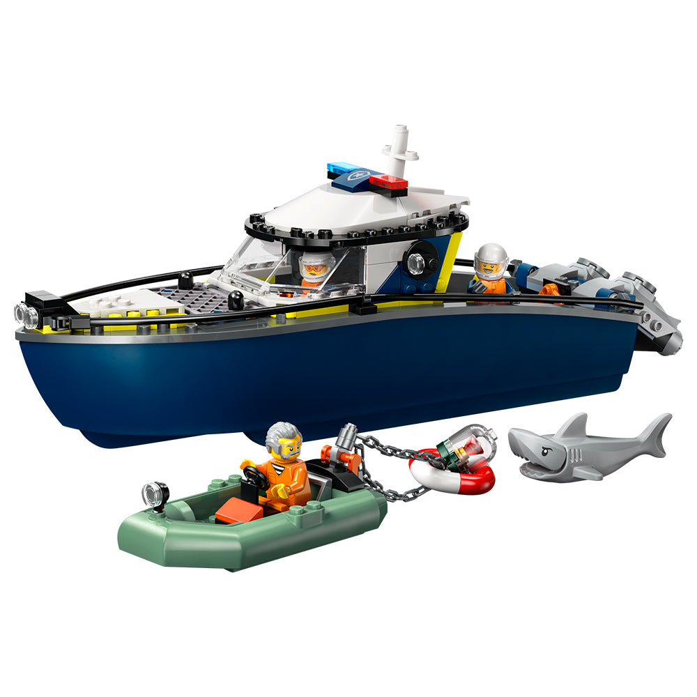Persecución en Barco de Policía