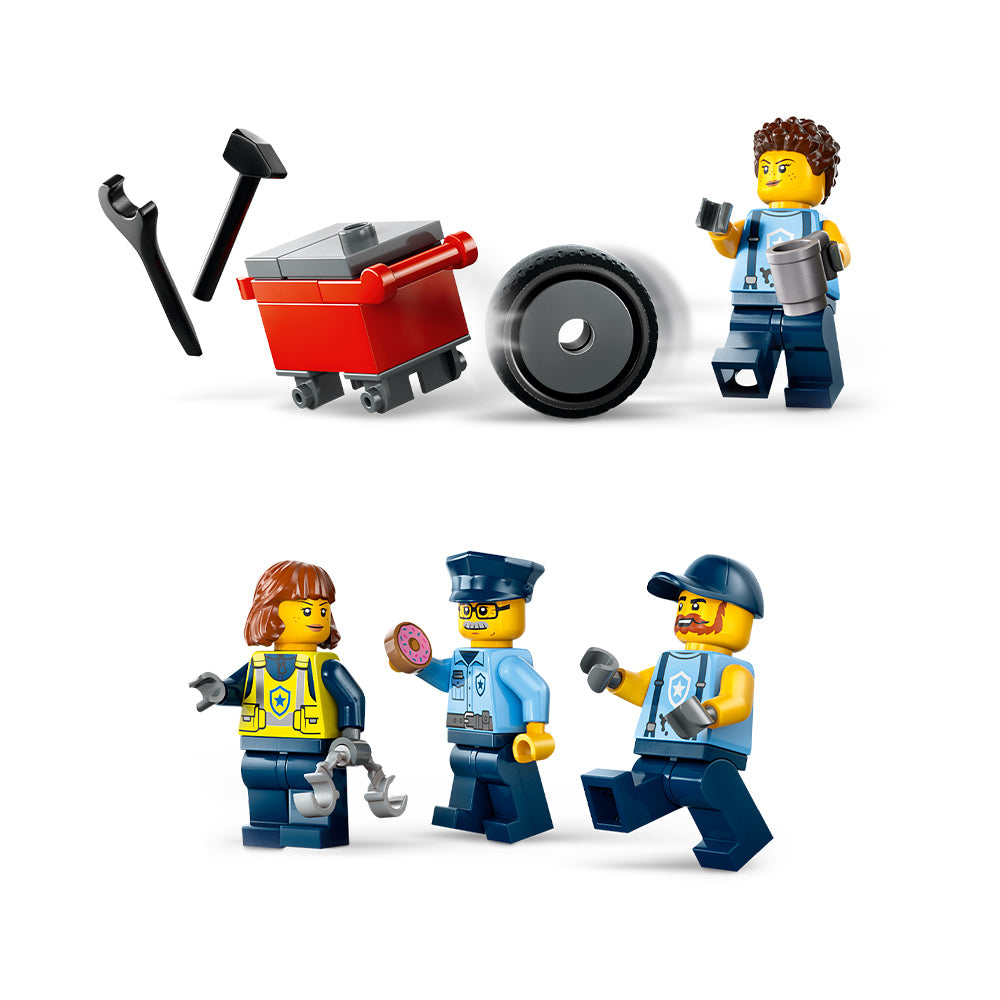 Taller de Modificación de Autos de Policía