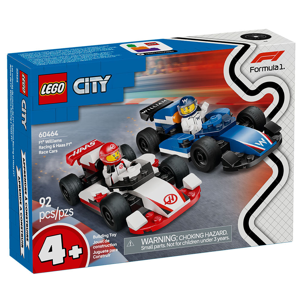 Autos de F1® Williams Racing y Haas F1®