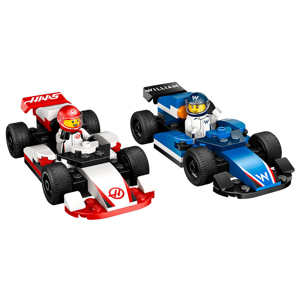 Autos de F1® Williams Racing y Haas F1®