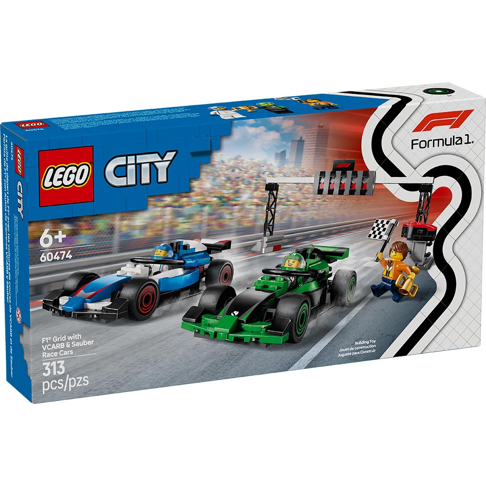 Parrilla de F1® con Autos de Carreras VCARB y Sauber