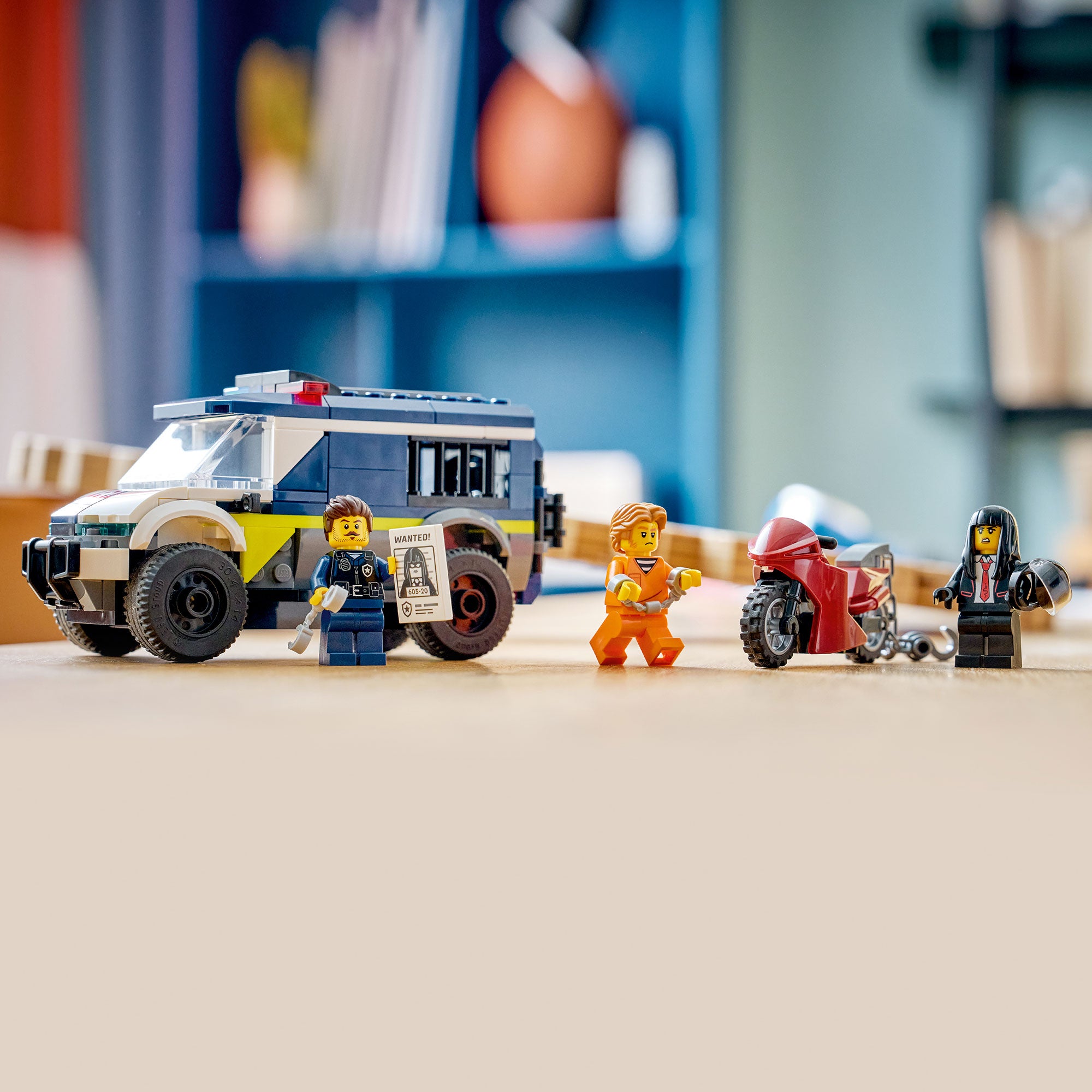Furgoneta de Transporte Penitenciario de Policía