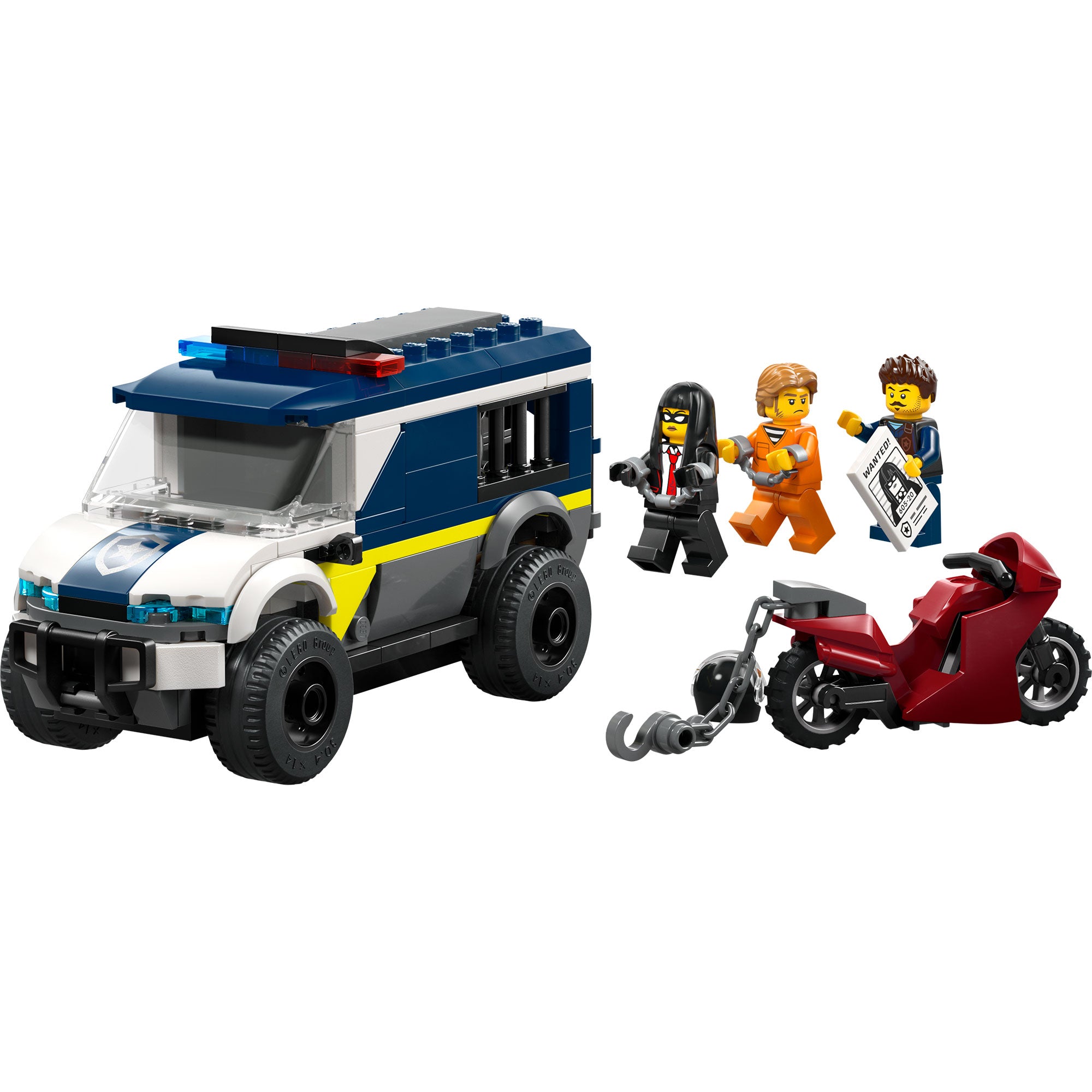 Furgoneta de Transporte Penitenciario de Policía