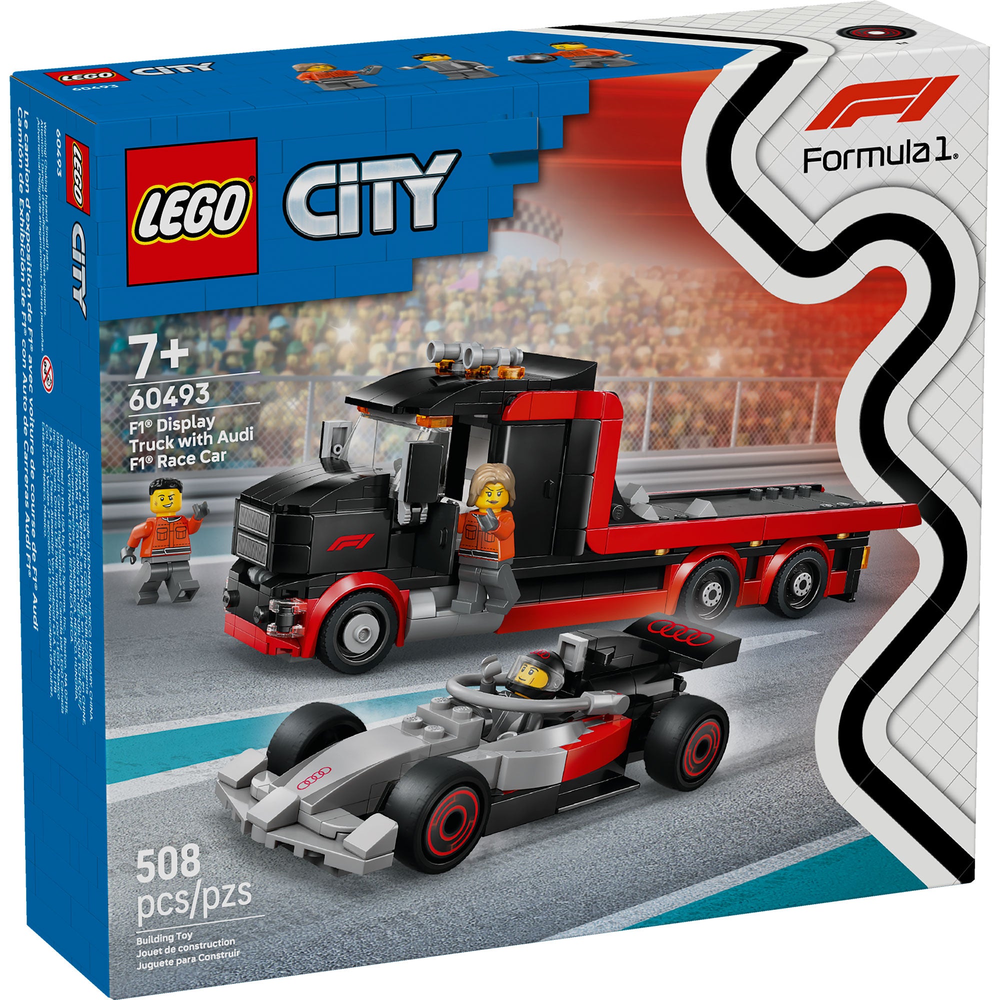 Camión de Exposición de F1® con Auto de Carreras Audi F1®