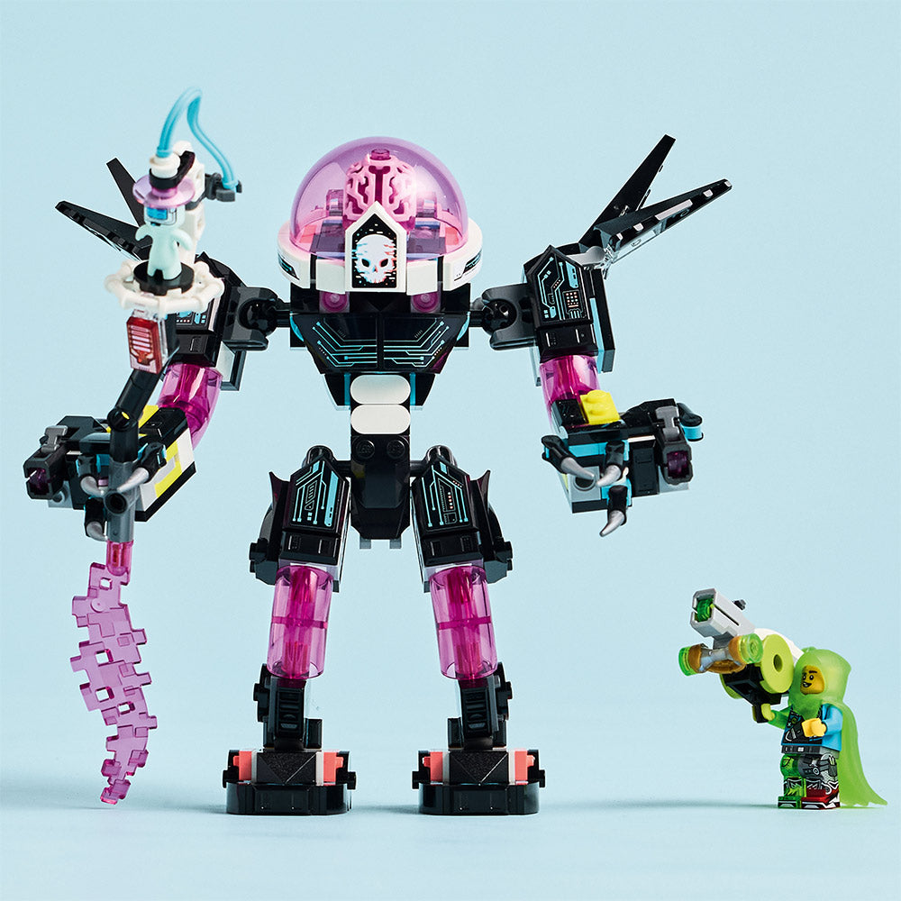 Mateo vs. Mech con Cibercerebro