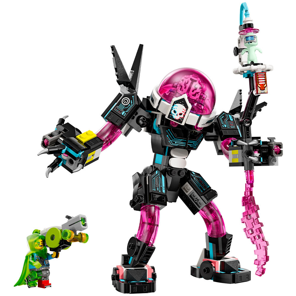 Mateo vs. Mech con Cibercerebro