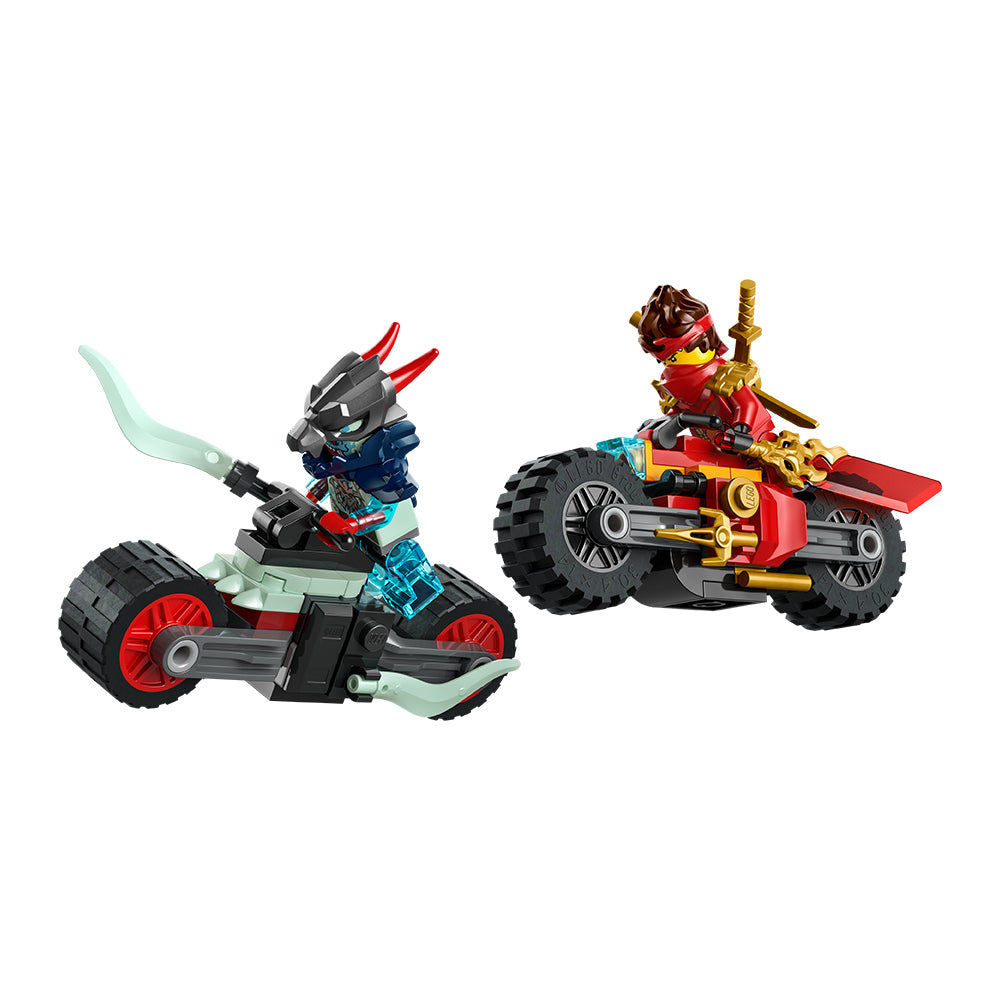 Carrera Relámpago en Moto de Kai