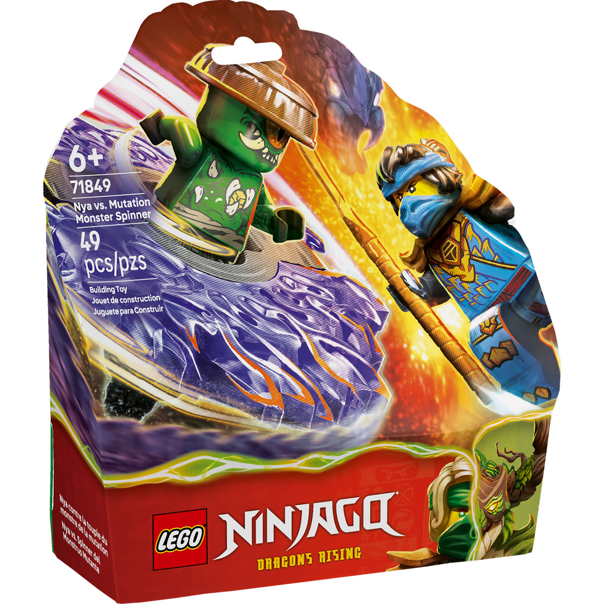 Nya vs. Spinner del Monstruo Mutante — LEGO Chile