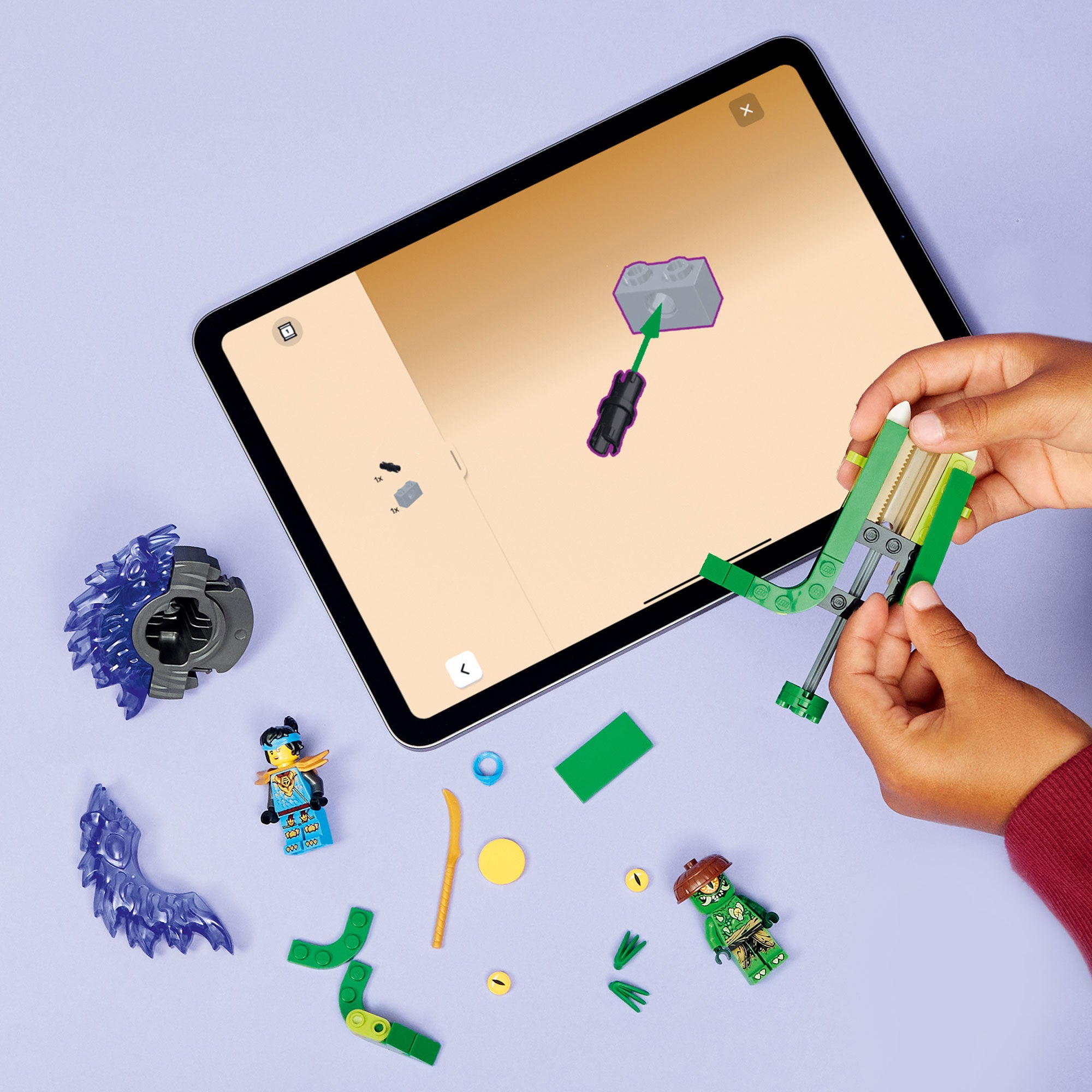 Nya vs. Spinner del Monstruo Mutante — LEGO Chile