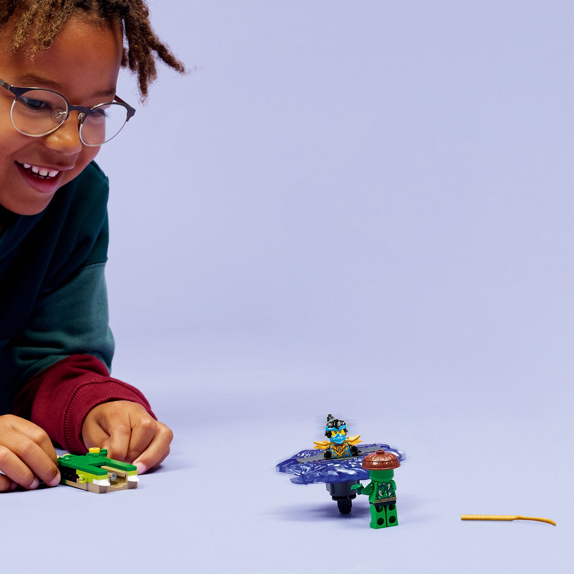 Nya vs. Spinner del Monstruo Mutante — LEGO Chile