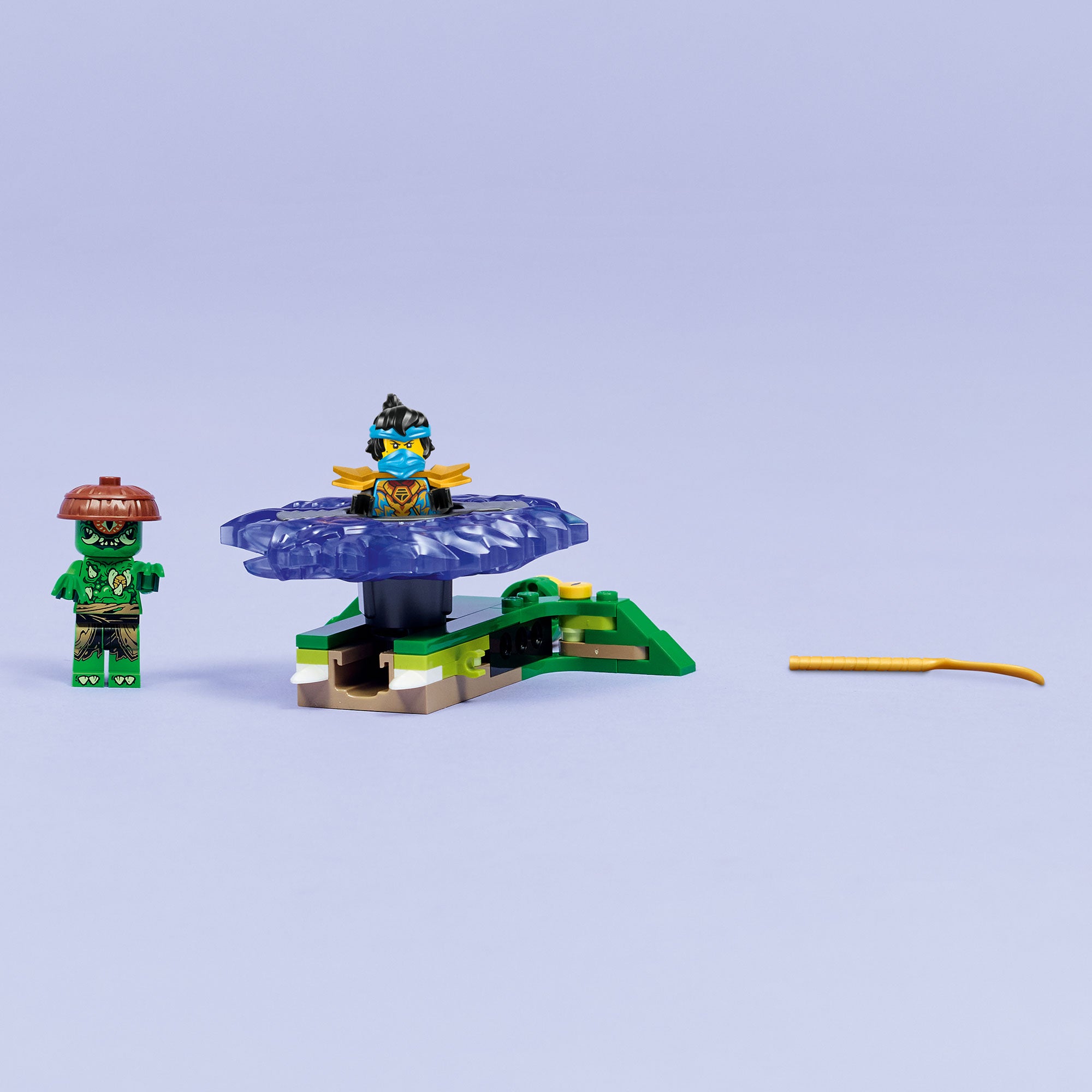 Mutante Monstruo del Spinner vs. Nya リリ — Chile LEGO 小物