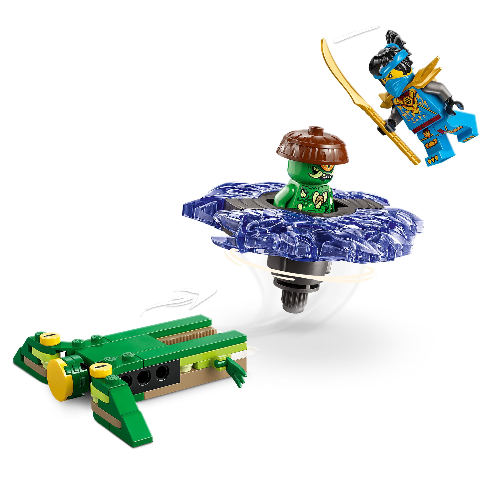 Nya vs. Spinner del Monstruo Mutante