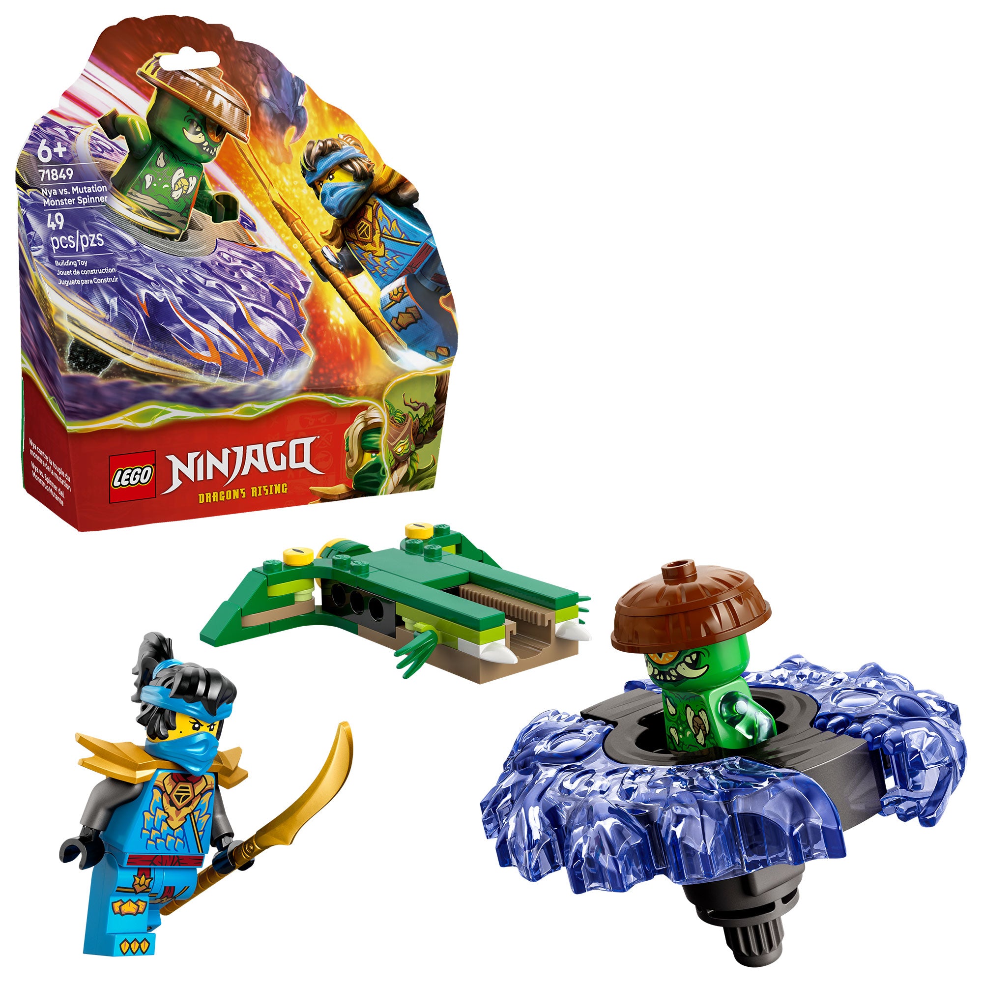 Nya vs. Spinner del Monstruo Mutante