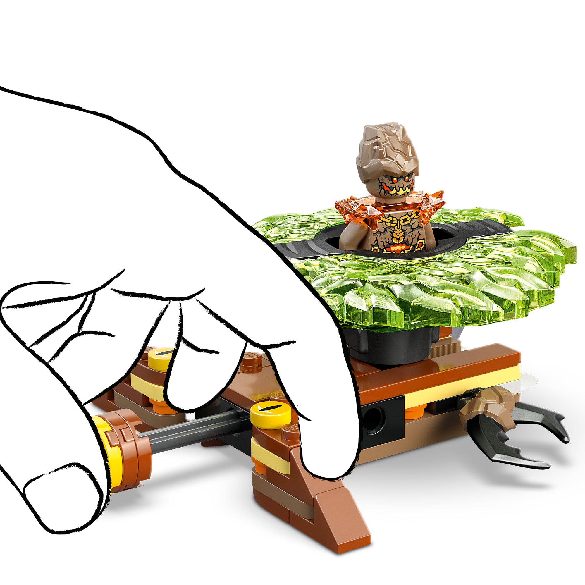 Lloyd vs. Spinner del Monstruo de Tierra