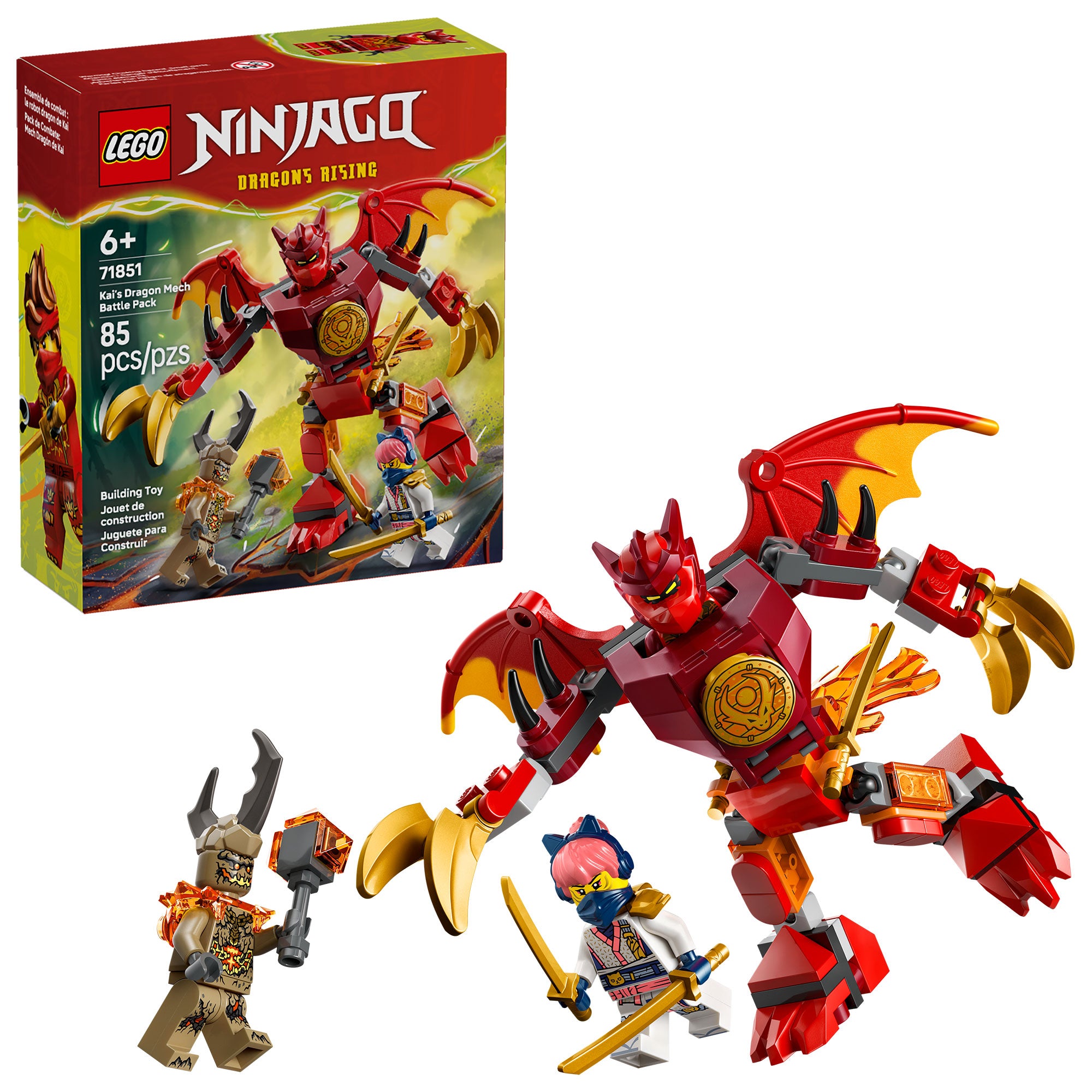 Pack de Combate: Mech Dragón de Kai