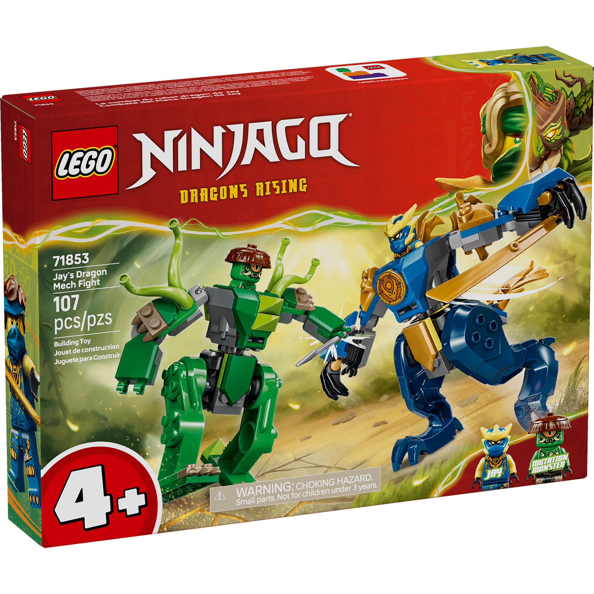 Combate del Mech-Dragón de Jay