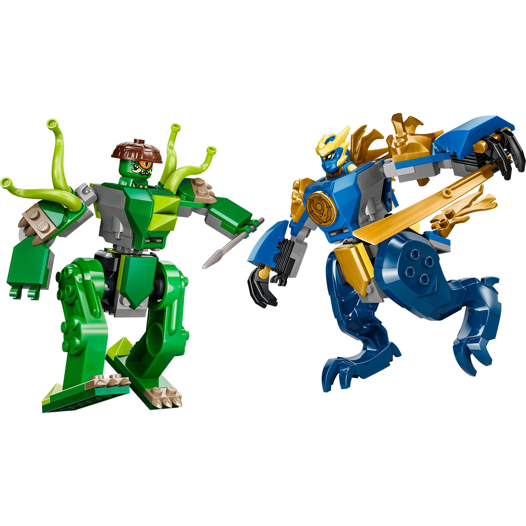 Combate del Mech-Dragón de Jay