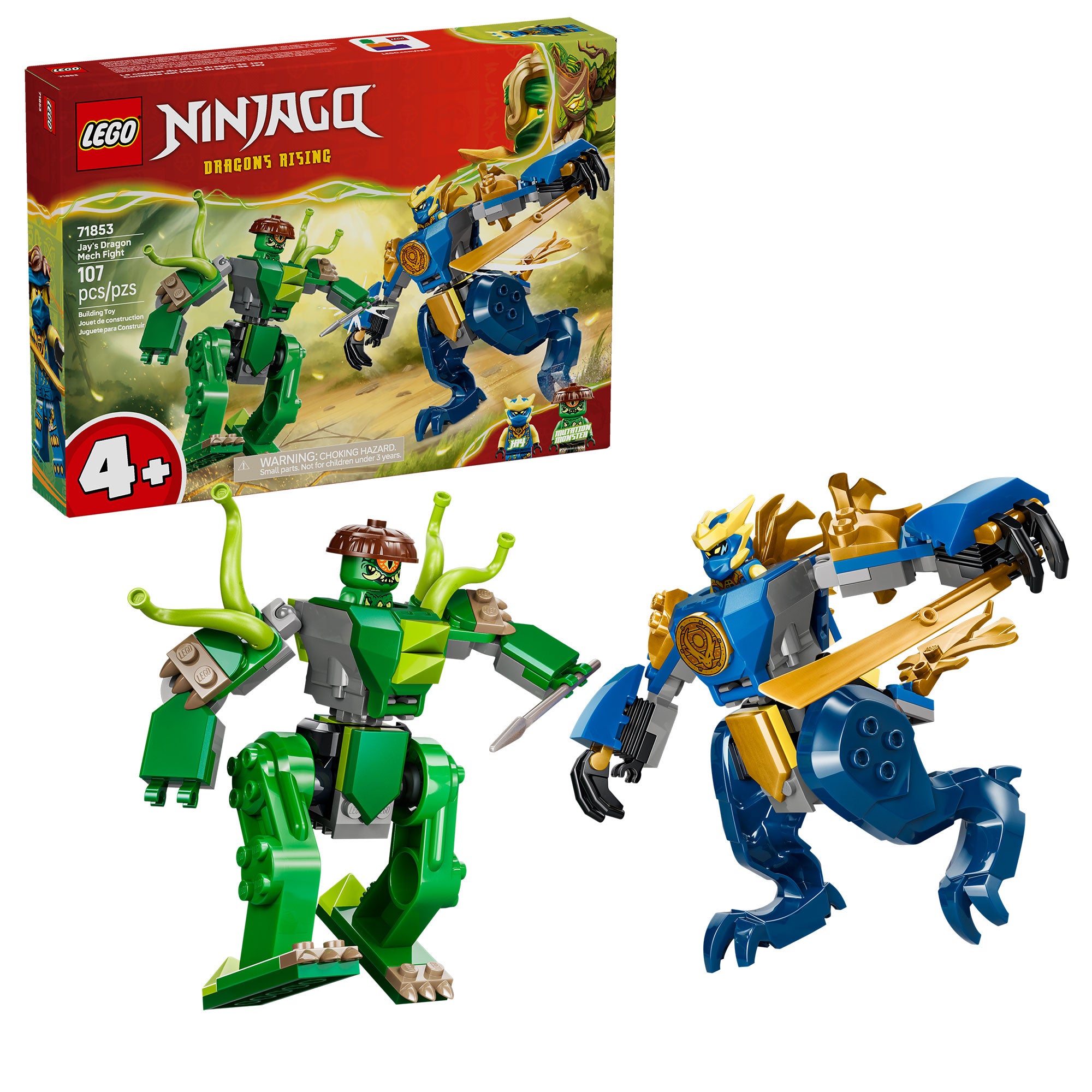 Combate del Mech-Dragón de Jay