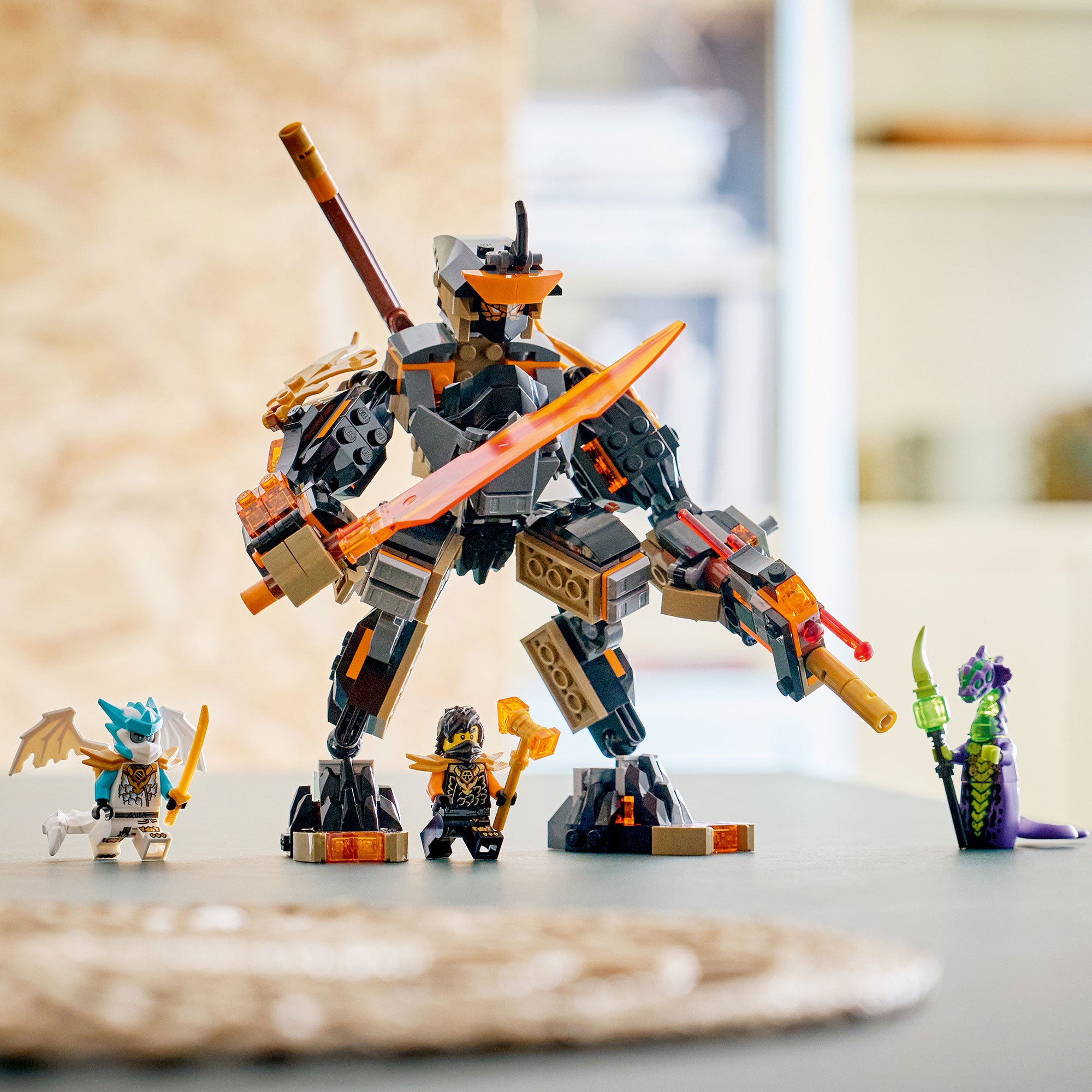 Mech de Misión de Cole y Zane Dragón