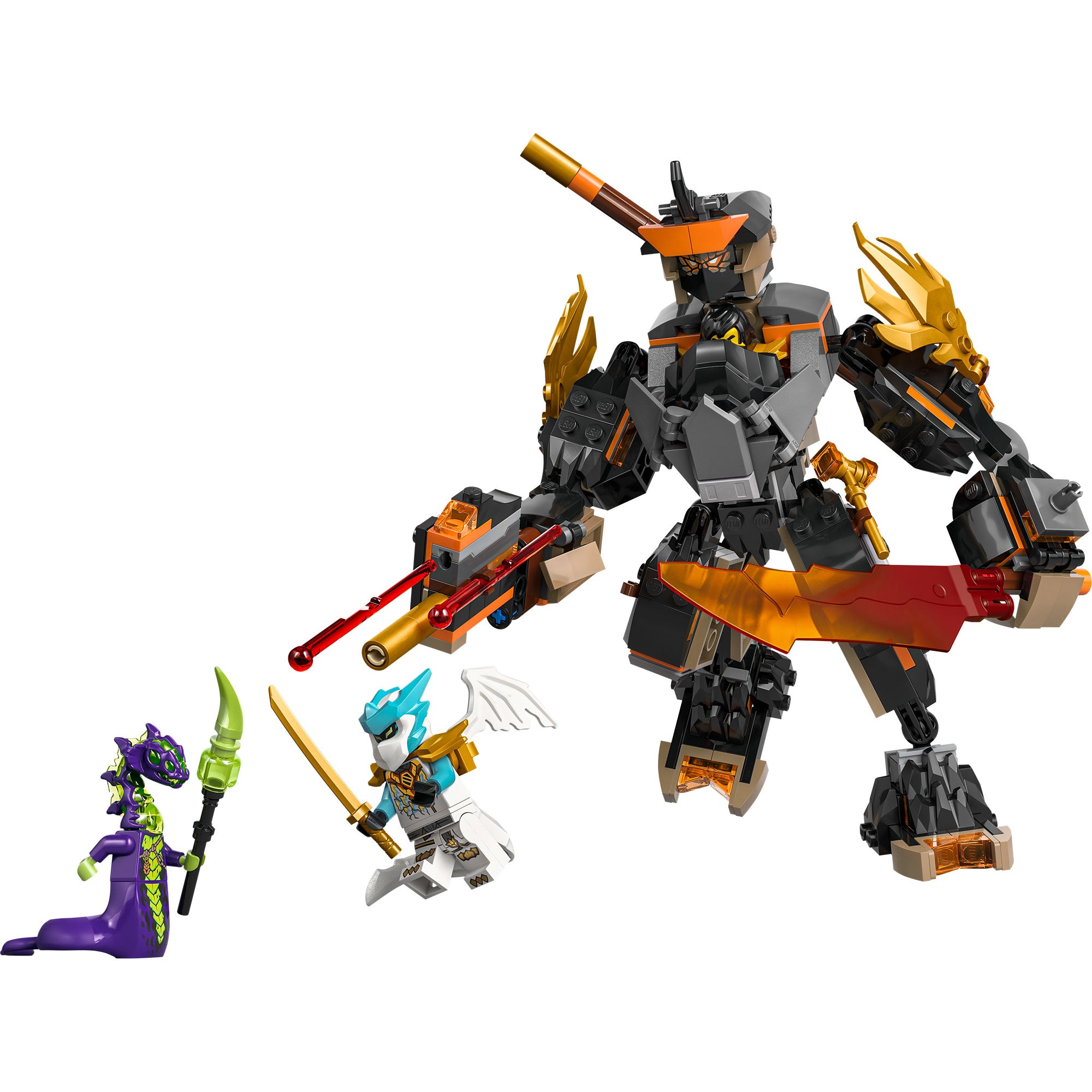Mech de Misión de Cole y Zane Dragón