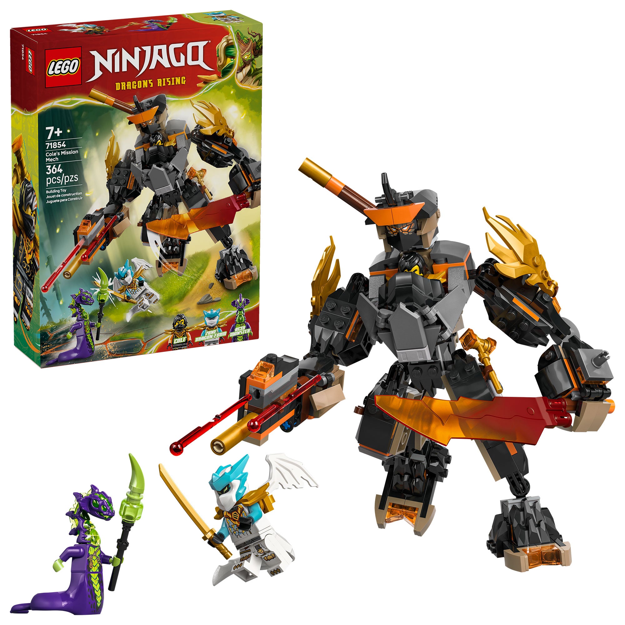 Mech de Misión de Cole y Zane Dragón