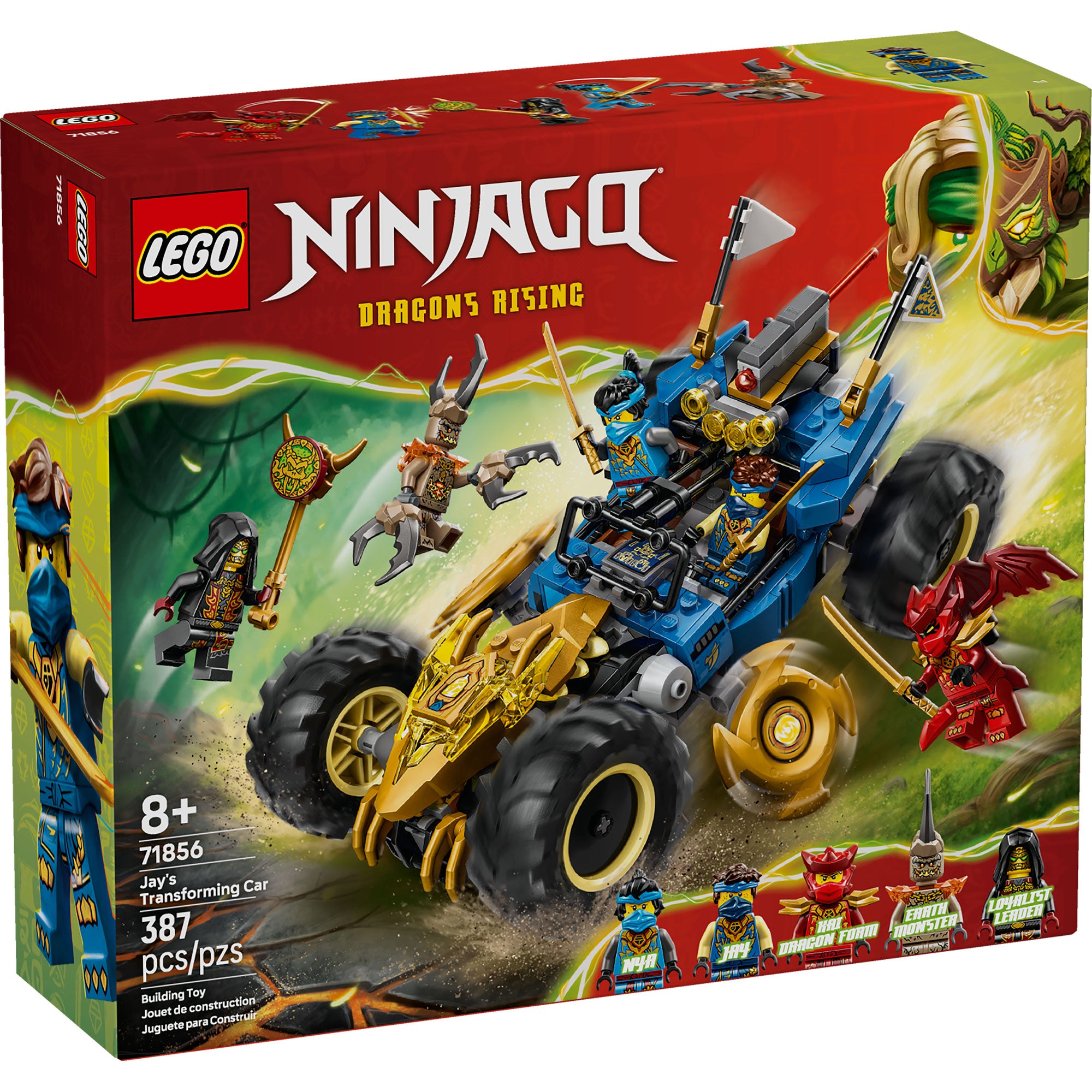 Auto Transformable de Jay — LEGO Chile