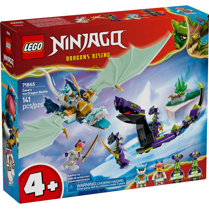 Batalla de Zane y el Dragón de Hielo