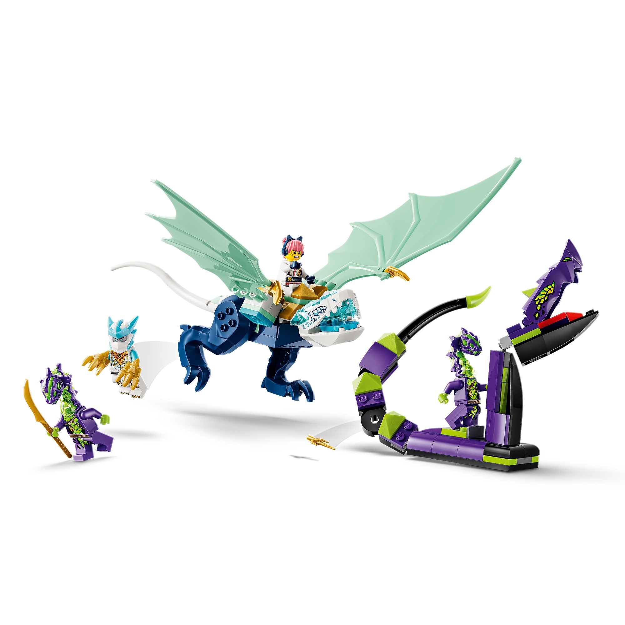 Batalla de Zane y el Dragón de Hielo