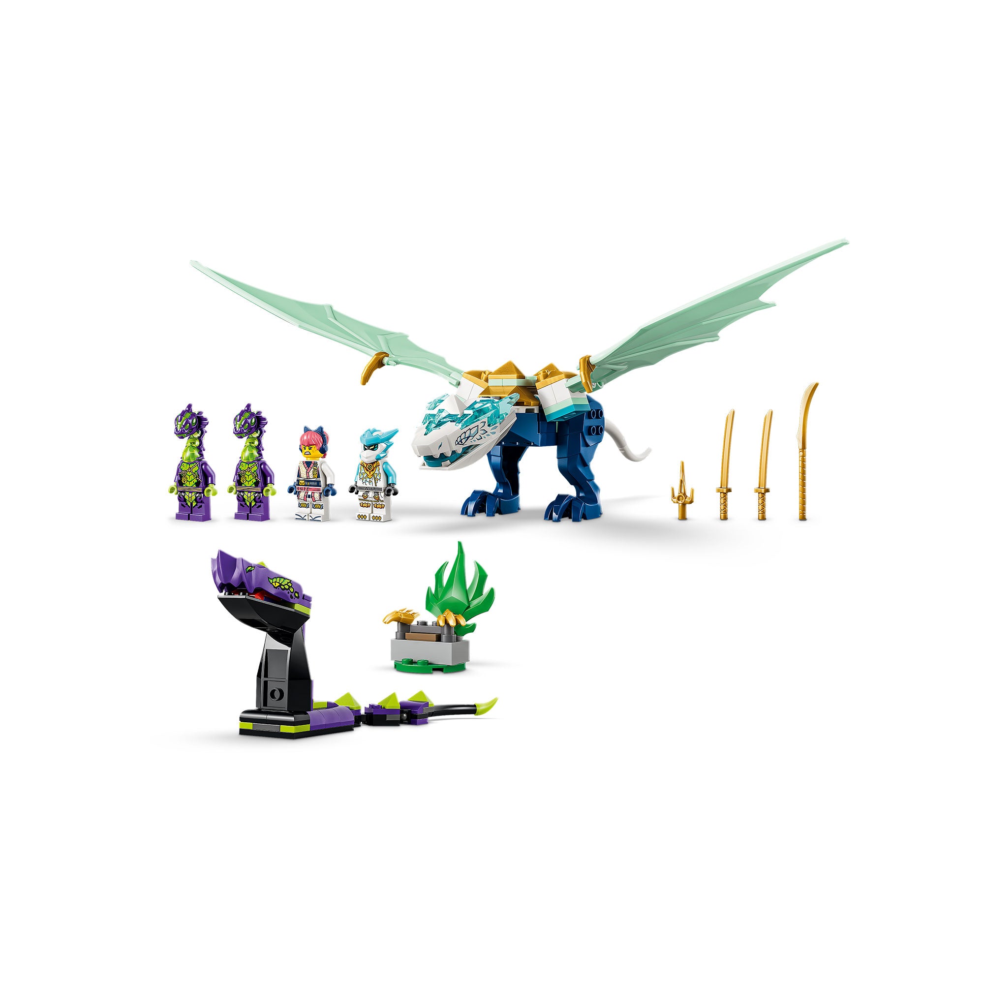 Batalla de Zane y el Dragón de Hielo