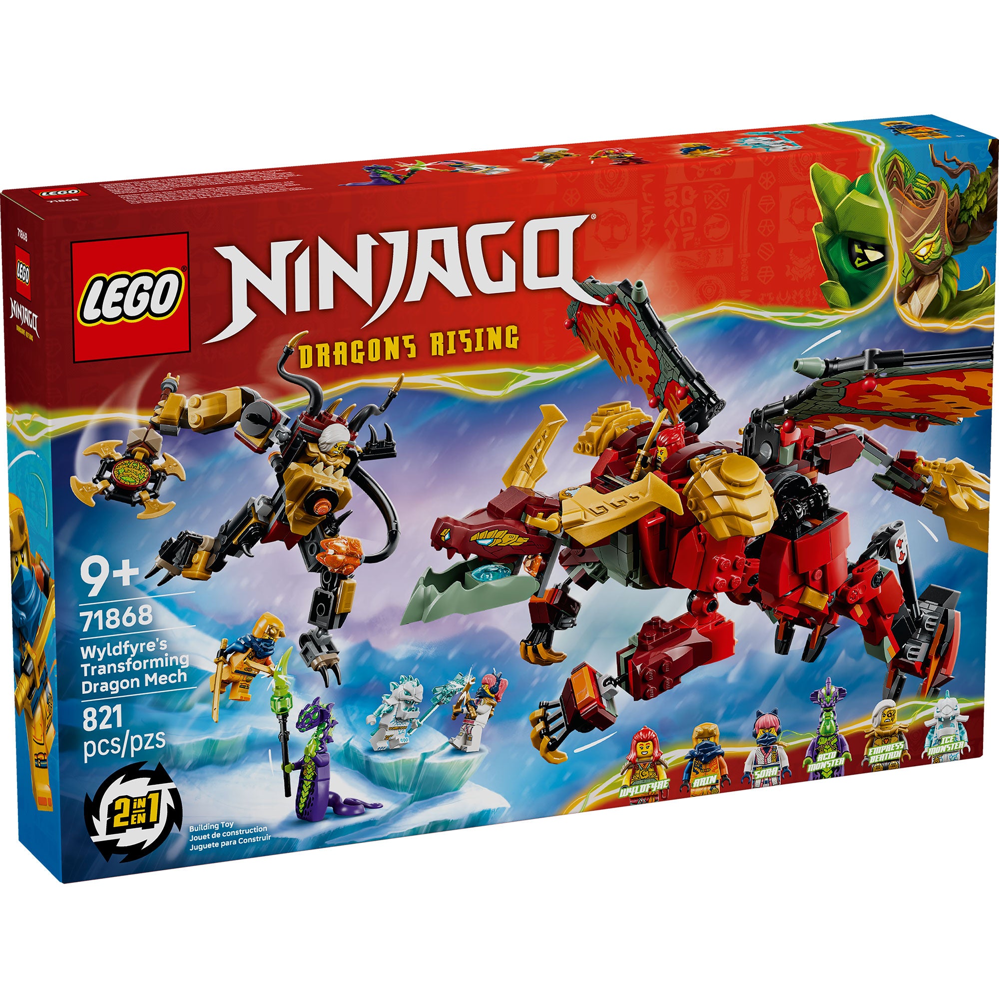 Mech Dragón Transformable de Wyldfyre