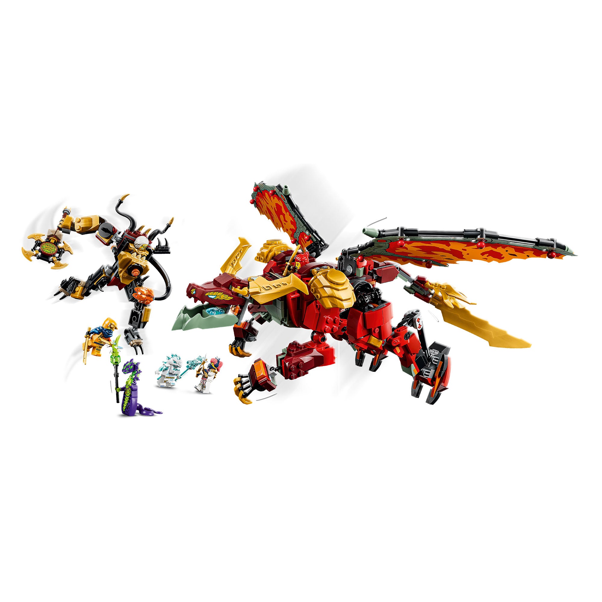Mech Dragón Transformable de Wyldfyre