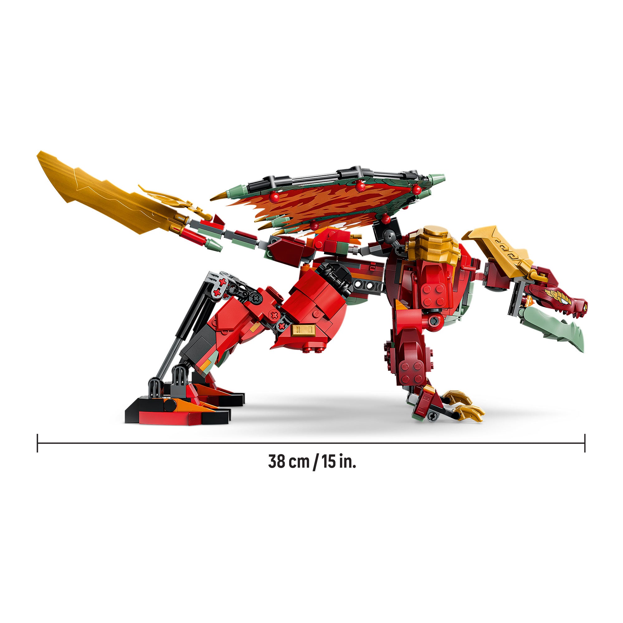 Mech Dragón Transformable de Wyldfyre