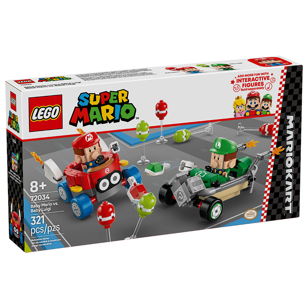 Mario Kart™: Bebé Mario vs. Bebé Luigi