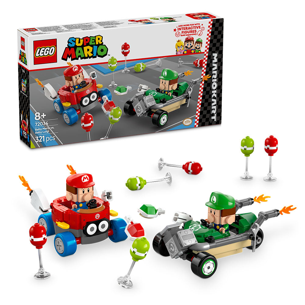 Mario Kart™: Bebé Mario vs. Bebé Luigi