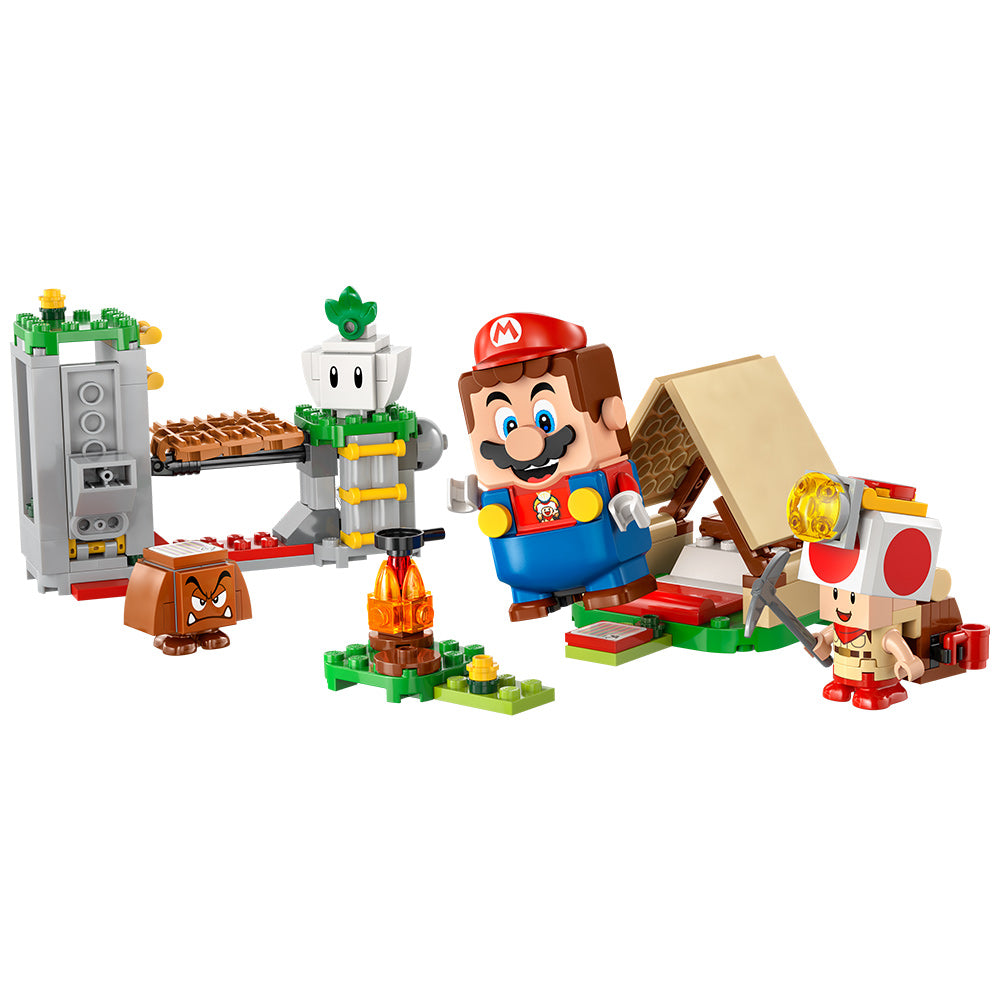 De acampada con el Capitán Toad