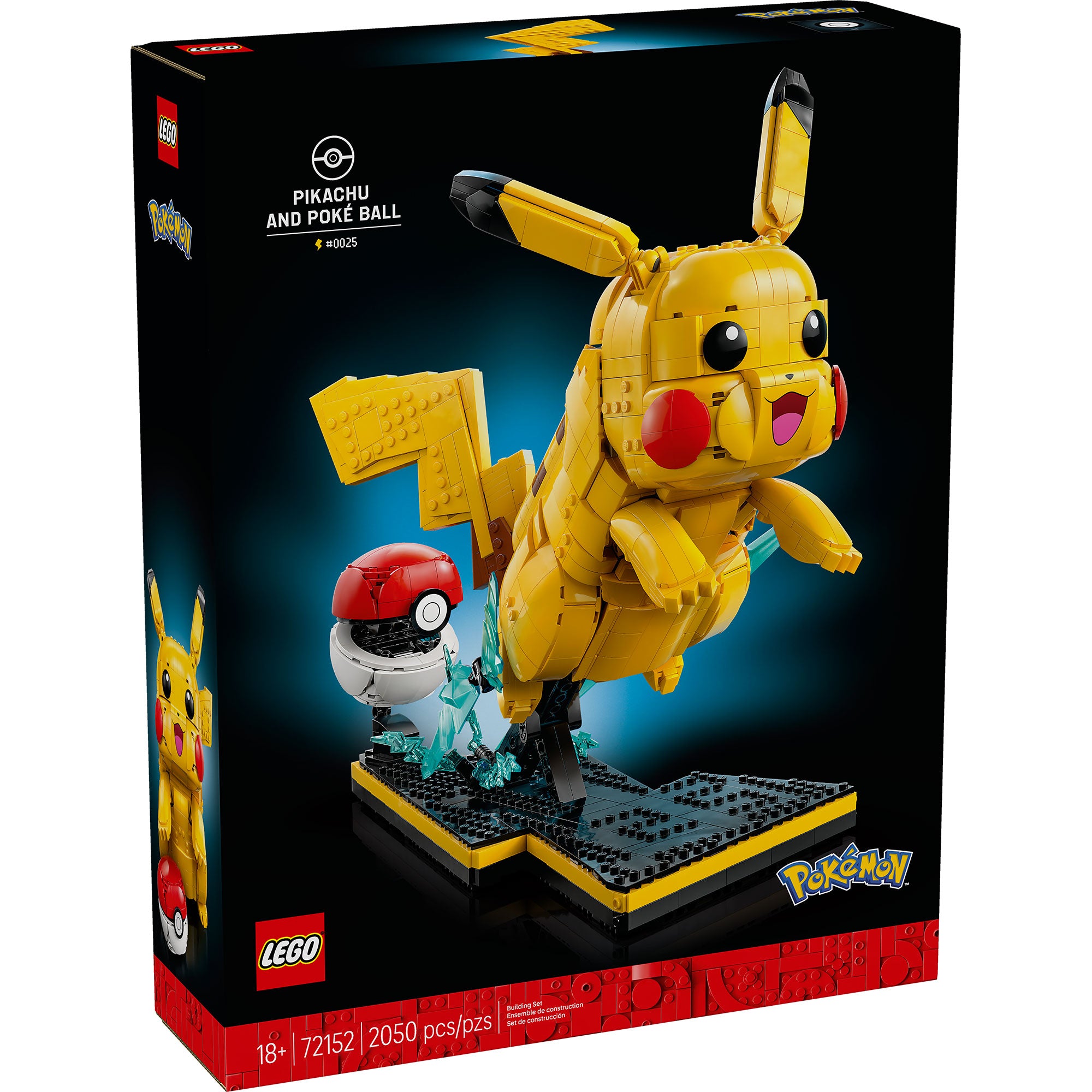 Pikachu y Poké Ball