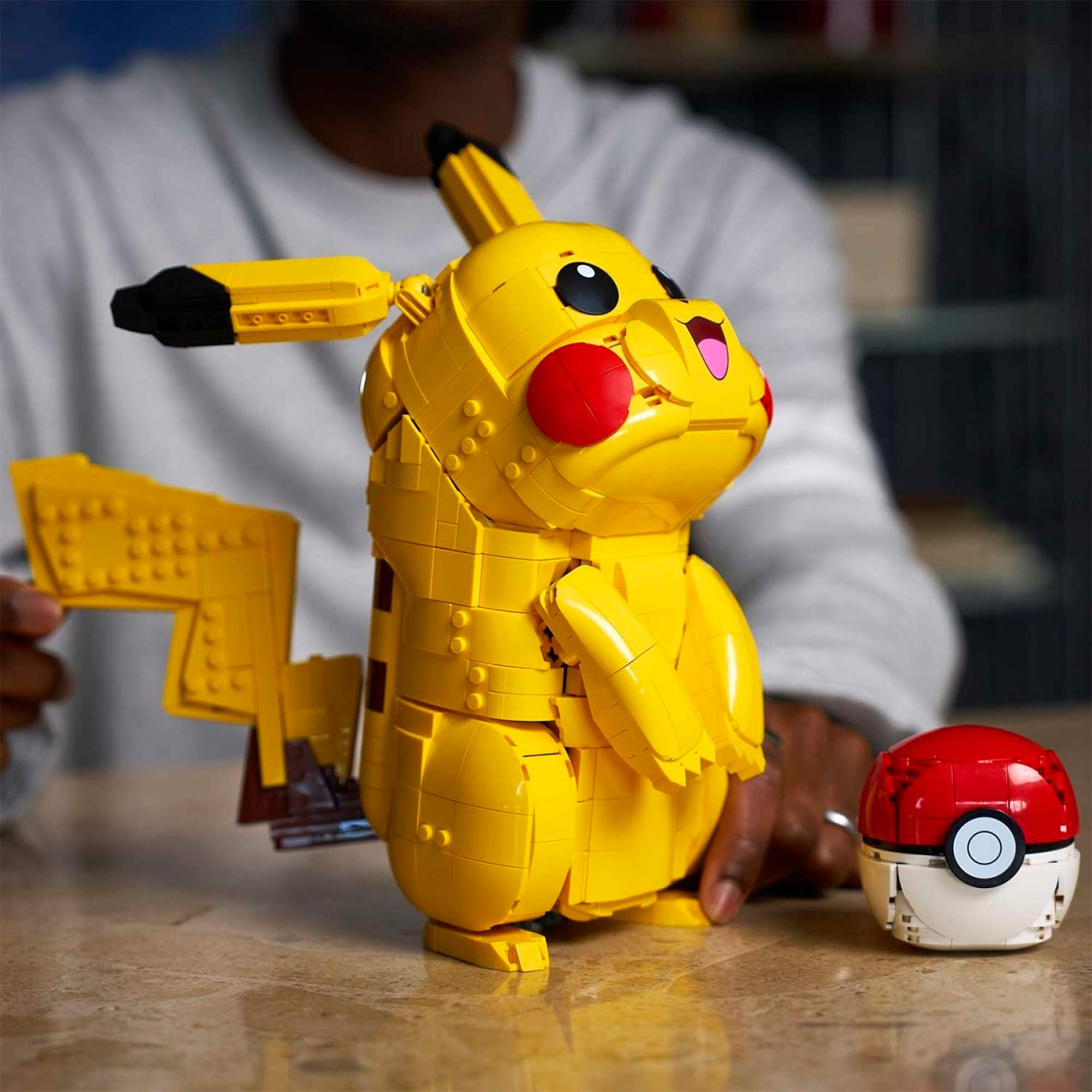 Pikachu y Poké Ball