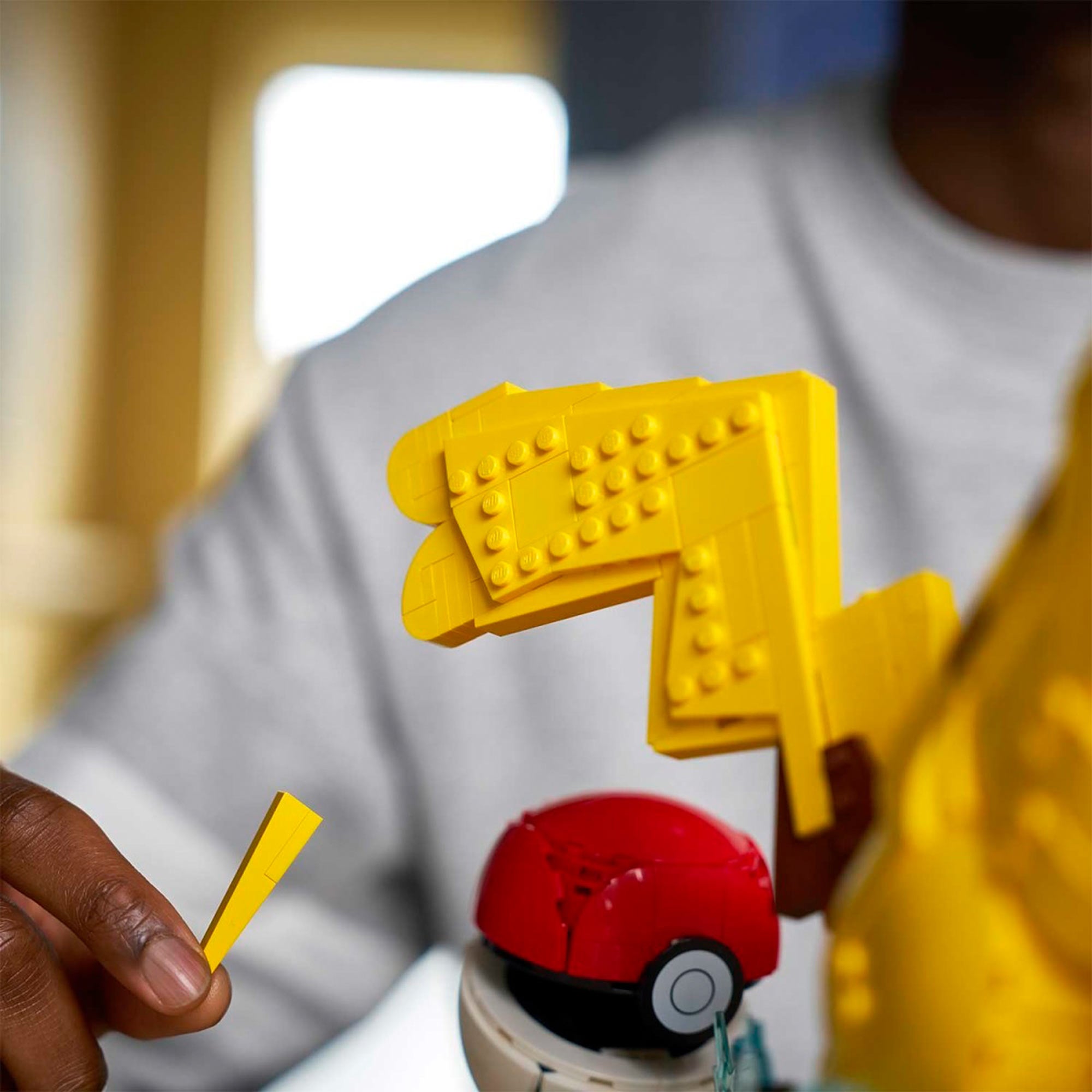 Pikachu y Poké Ball