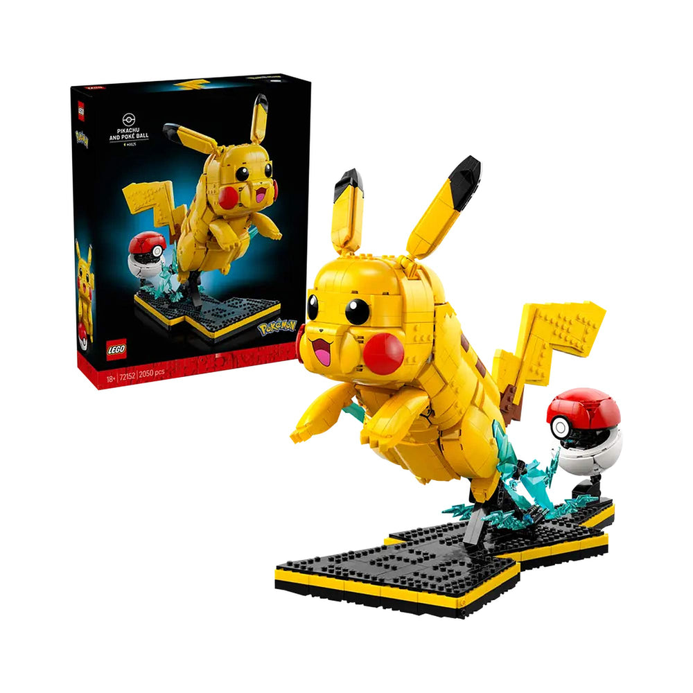 Pikachu y Poké Ball