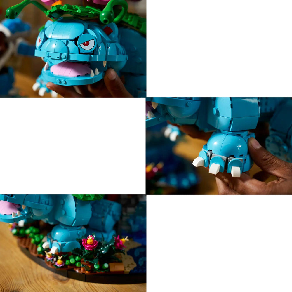 Venusaur, Charizard y Blastoise