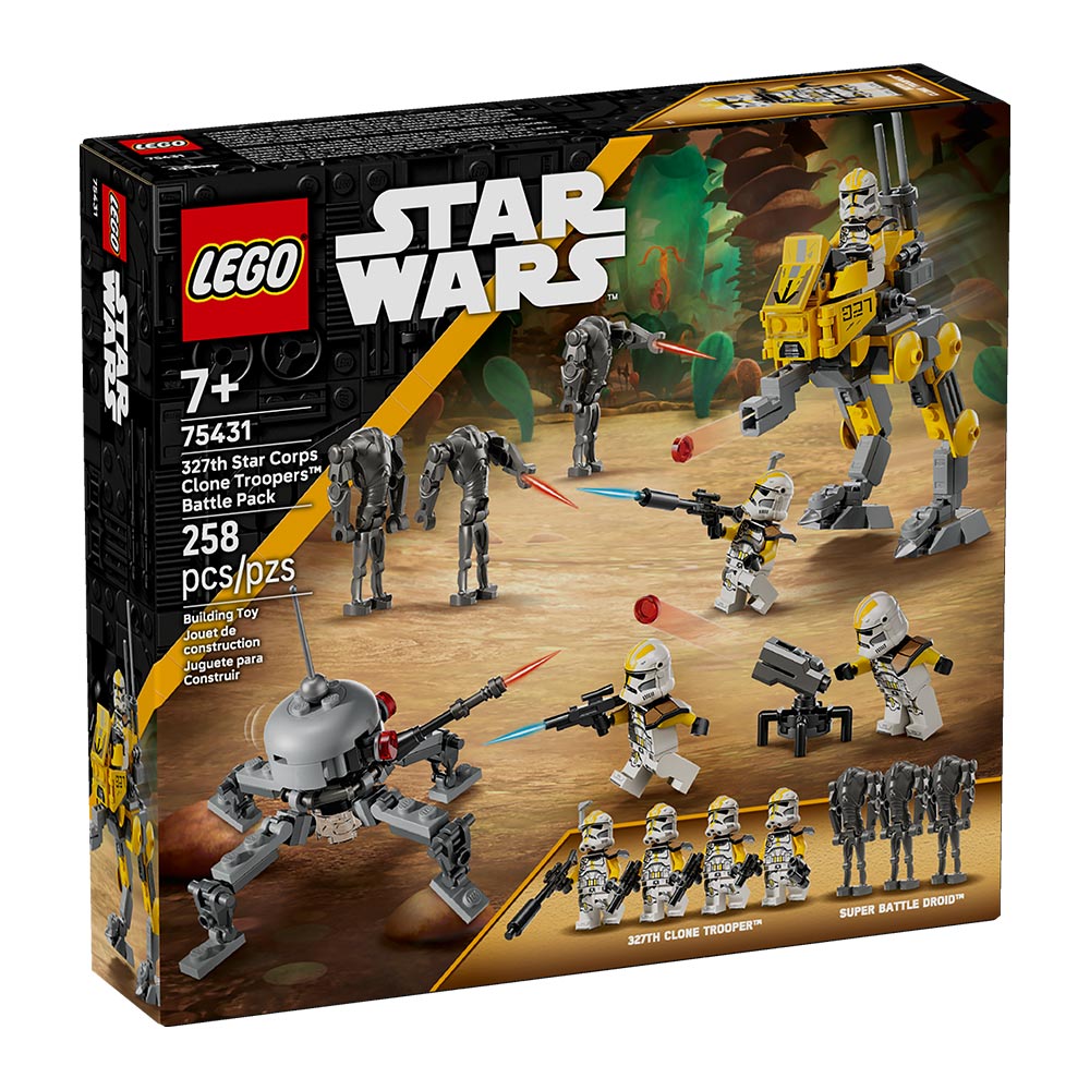 Pack de Combate: Soldados Clon del 327 Cuerpo Estelar