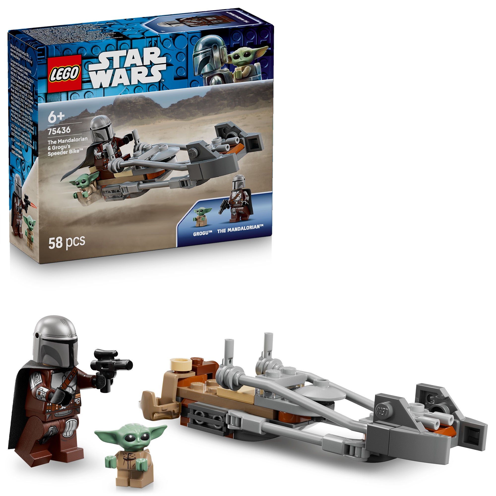 Moto Speeder del Mandaloriano y Grogu