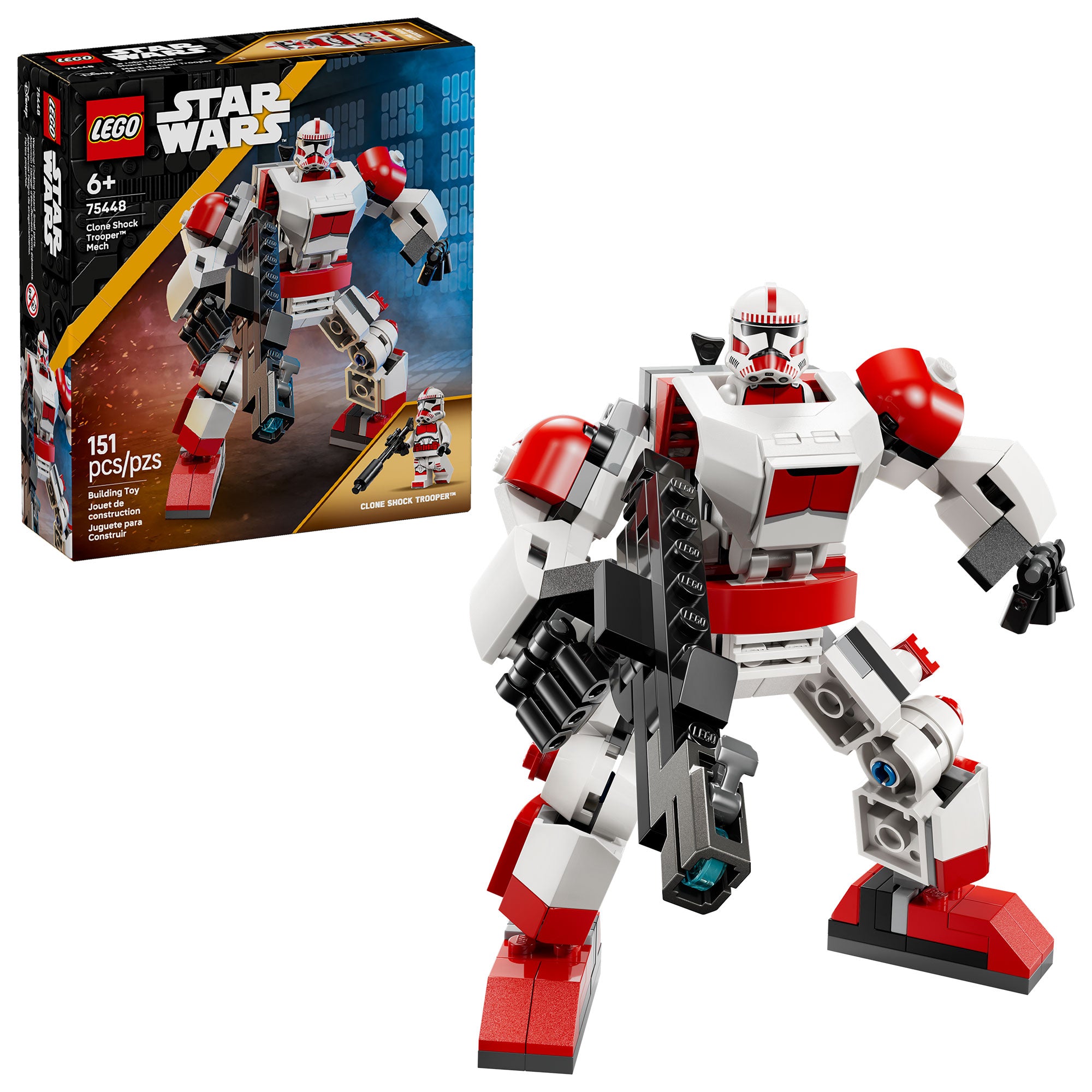 Mech de Soldado Clon de Choque